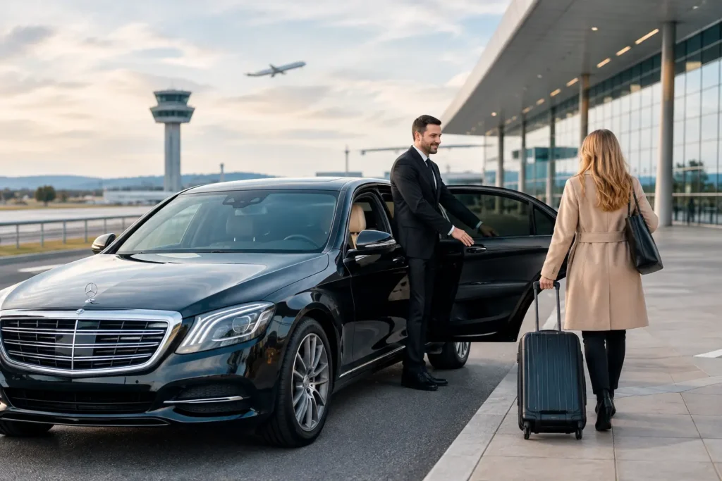 Taxi to Bristol Airport from Worcester in Comfort